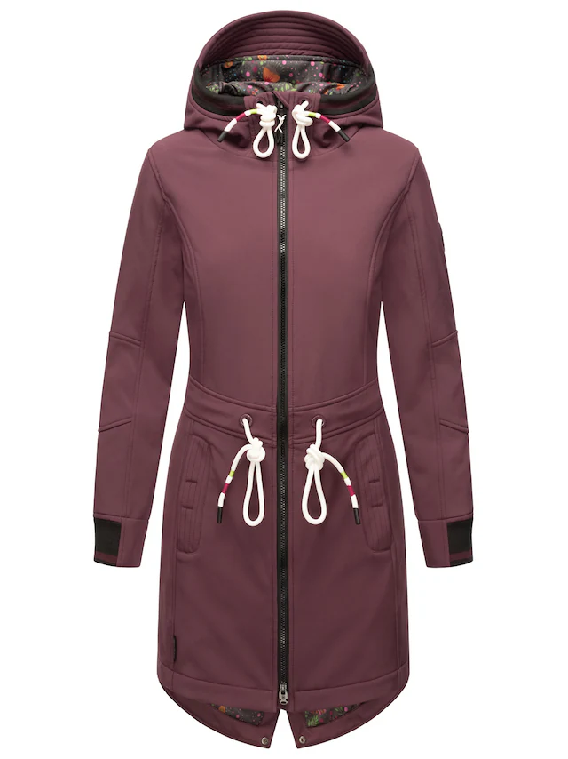 Marikoo Softshelljacke »Mount Furnica« mit hochschließendem Kragen