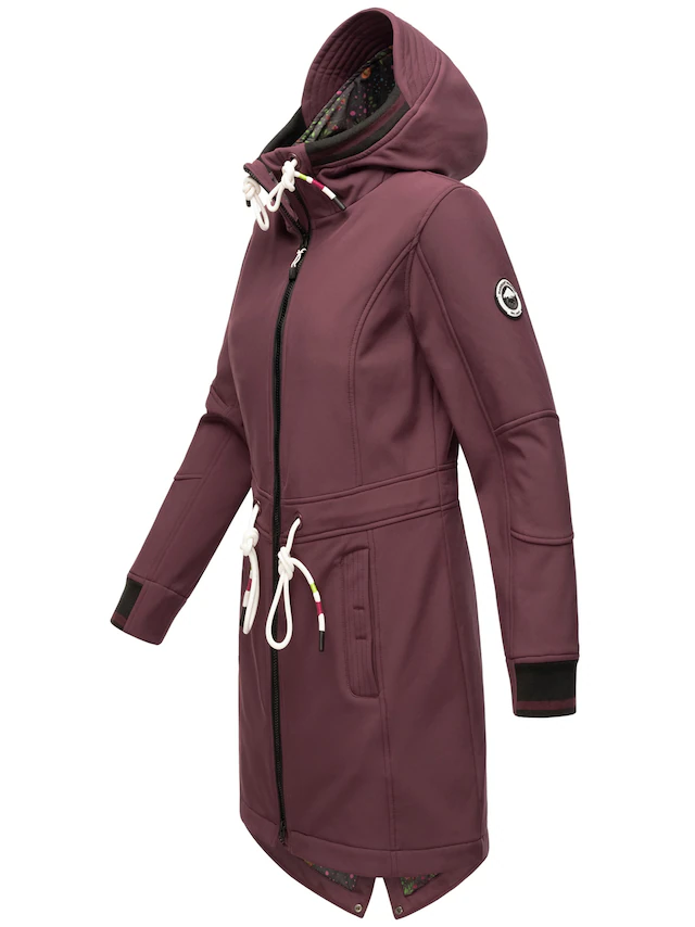 Marikoo Softshelljacke »Mount Furnica« mit hochschließendem Kragen