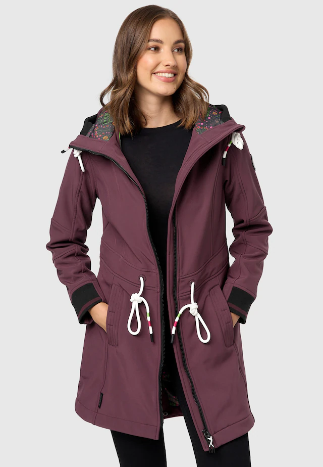 Marikoo Softshelljacke »Mount Furnica« mit hochschließendem Kragen
