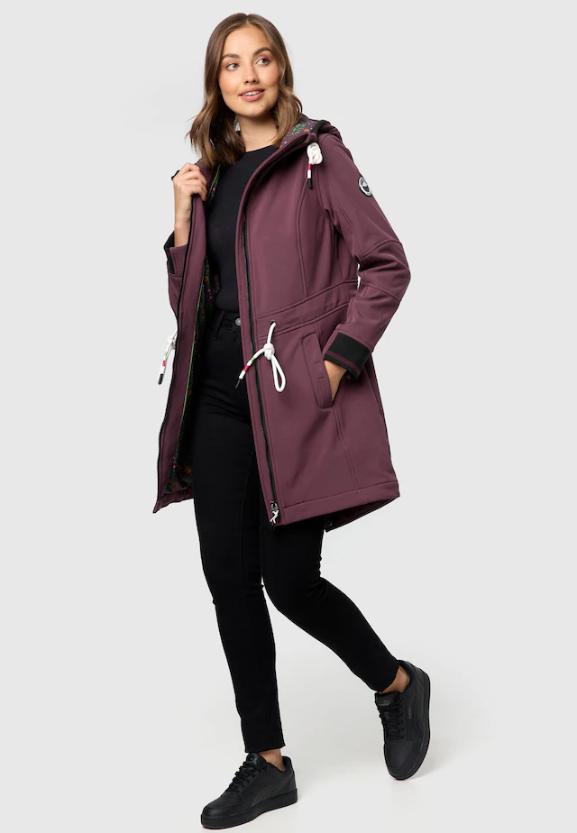 Marikoo Softshelljacke »Mount Furnica« mit hochschließendem Kragen