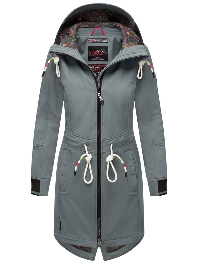 Marikoo Softshelljacke »Mount Furnica« mit hochschließendem Kragen