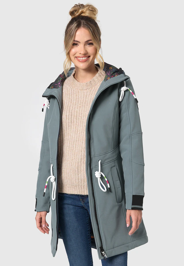 Marikoo Softshelljacke »Mount Furnica« mit hochschließendem Kragen