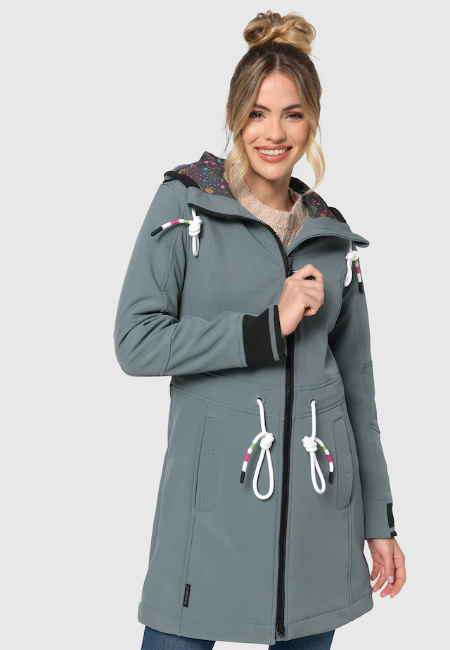 Marikoo Softshelljacke »Mount Furnica« mit hochschließendem Kragen