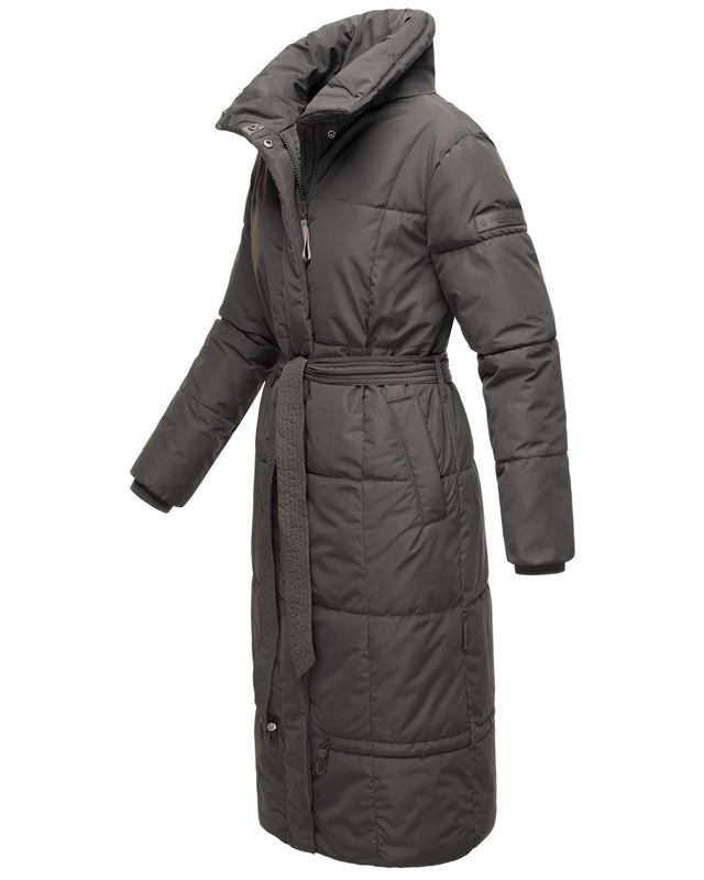 Navahoo Steppmantel »Mirenaa« Stylischer Damen Wintermantel mit Gürtel