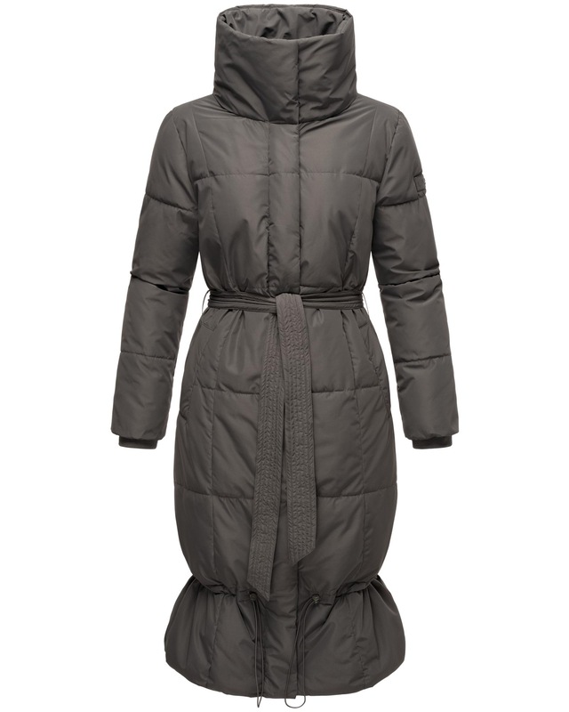 Navahoo Steppmantel »Mirenaa« Stylischer Damen Wintermantel mit Gürtel