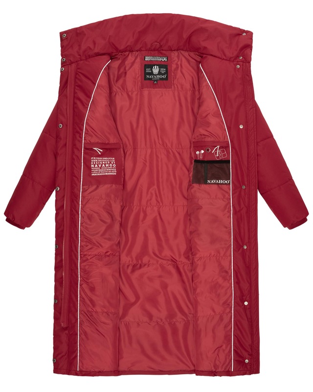 Navahoo Steppmantel »Mirenaa« Stylischer Damen Wintermantel mit Gürtel