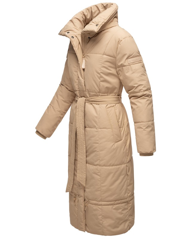 Navahoo Steppmantel »Mirenaa« Stylischer Damen Wintermantel mit Gürtel