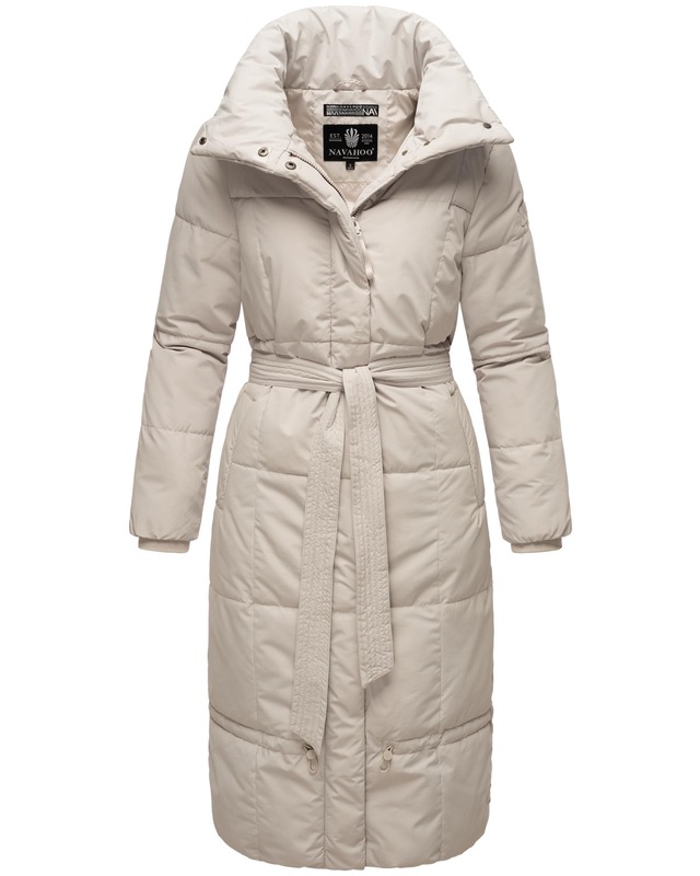 Navahoo Steppmantel »Mirenaa« Stylischer Damen Wintermantel mit Gürtel