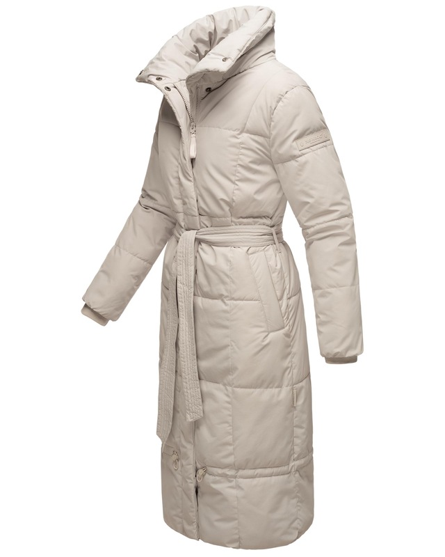 Navahoo Steppmantel »Mirenaa« Stylischer Damen Wintermantel mit Gürtel