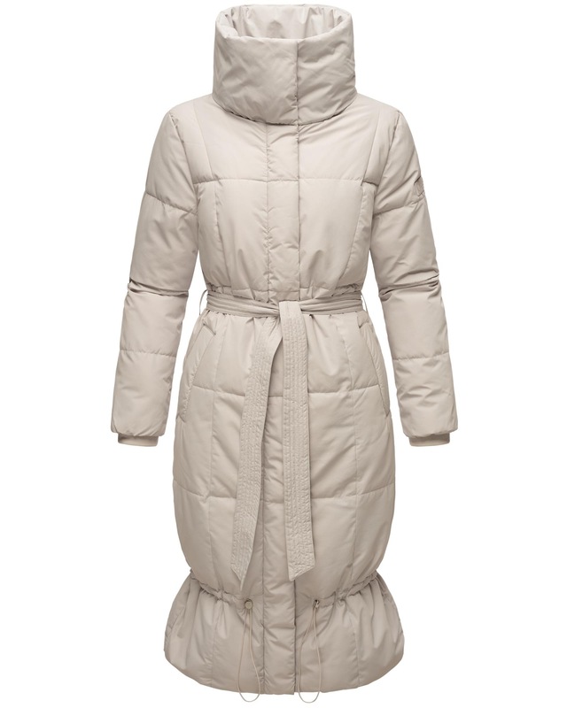 Navahoo Steppmantel »Mirenaa« Stylischer Damen Wintermantel mit Gürtel