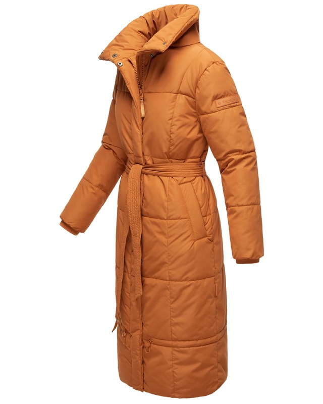 Navahoo Steppmantel »Mirenaa« Stylischer Damen Wintermantel mit Gürtel