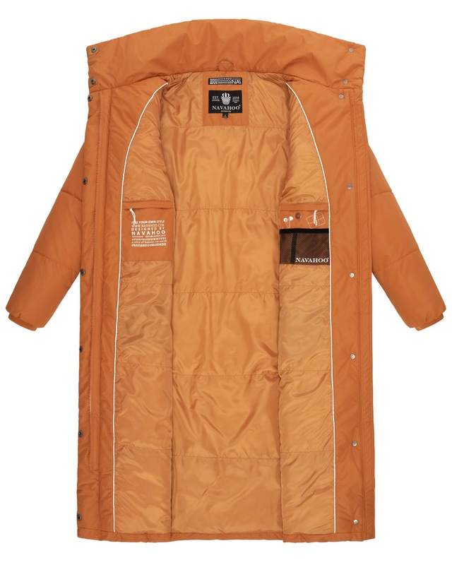 Navahoo Steppmantel »Mirenaa« Stylischer Damen Wintermantel mit Gürtel