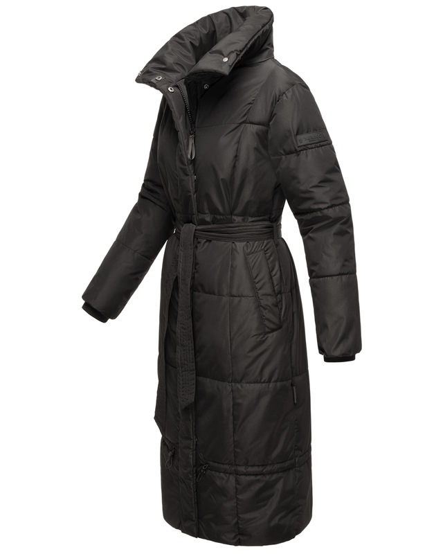 Navahoo Steppmantel »Mirenaa« Stylischer Damen Wintermantel mit Gürtel