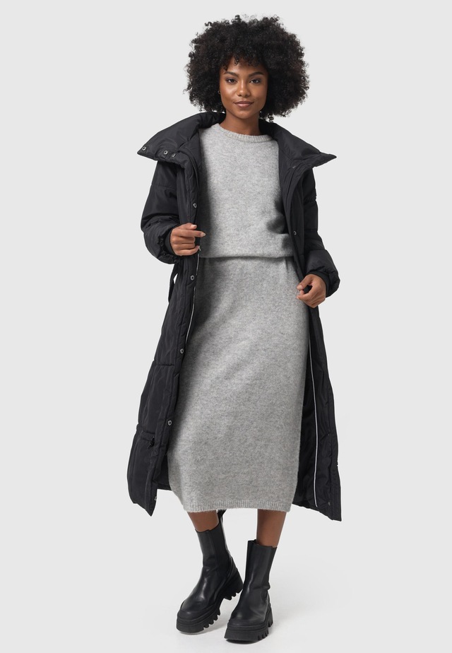 Navahoo Steppmantel »Mirenaa« Stylischer Damen Wintermantel mit Gürtel
