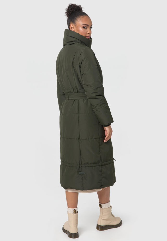 Navahoo Steppmantel »Mirenaa« Stylischer Damen Wintermantel mit Gürtel