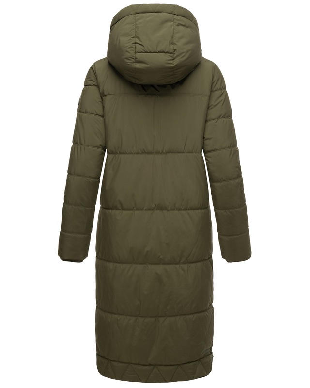 Marikoo Winterjacke »Soranaa« langer Winter Mantel mit Kapuze