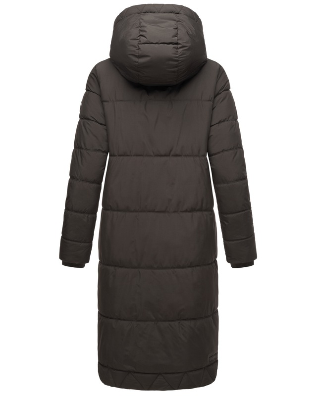 Marikoo Winterjacke »Soranaa« langer Winter Mantel mit Kapuze