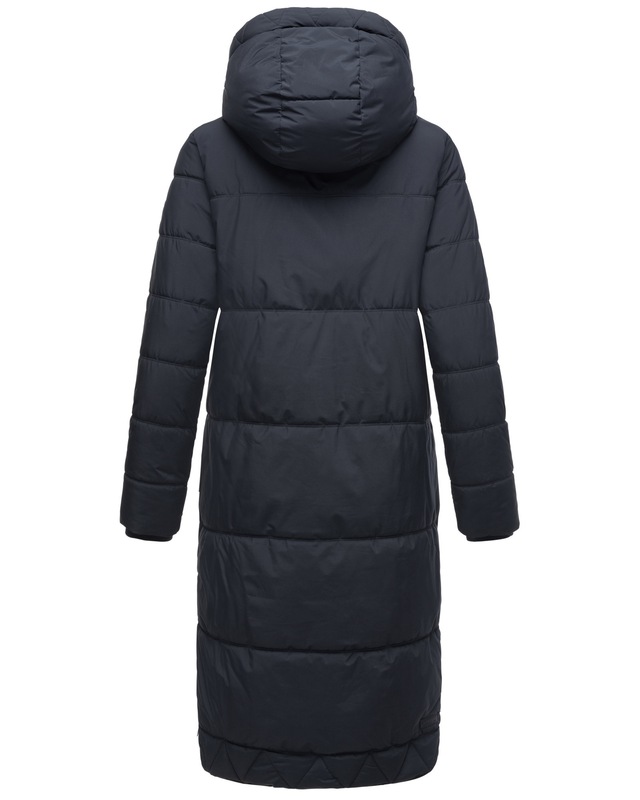 Marikoo Winterjacke »Soranaa« langer Winter Mantel mit Kapuze