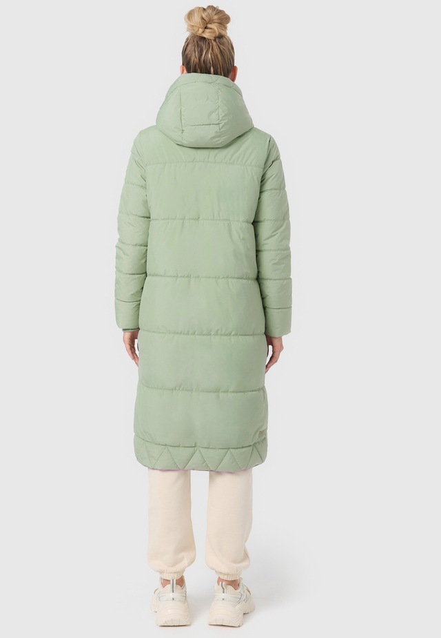 Marikoo Winterjacke »Soranaa« langer Winter Mantel mit Kapuze