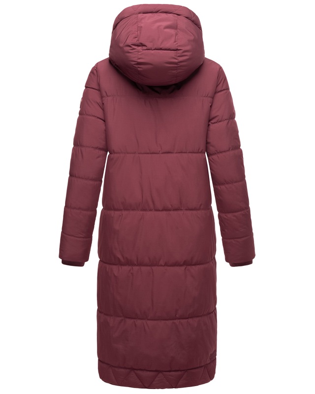 Marikoo Winterjacke »Soranaa« langer Winter Mantel mit Kapuze
