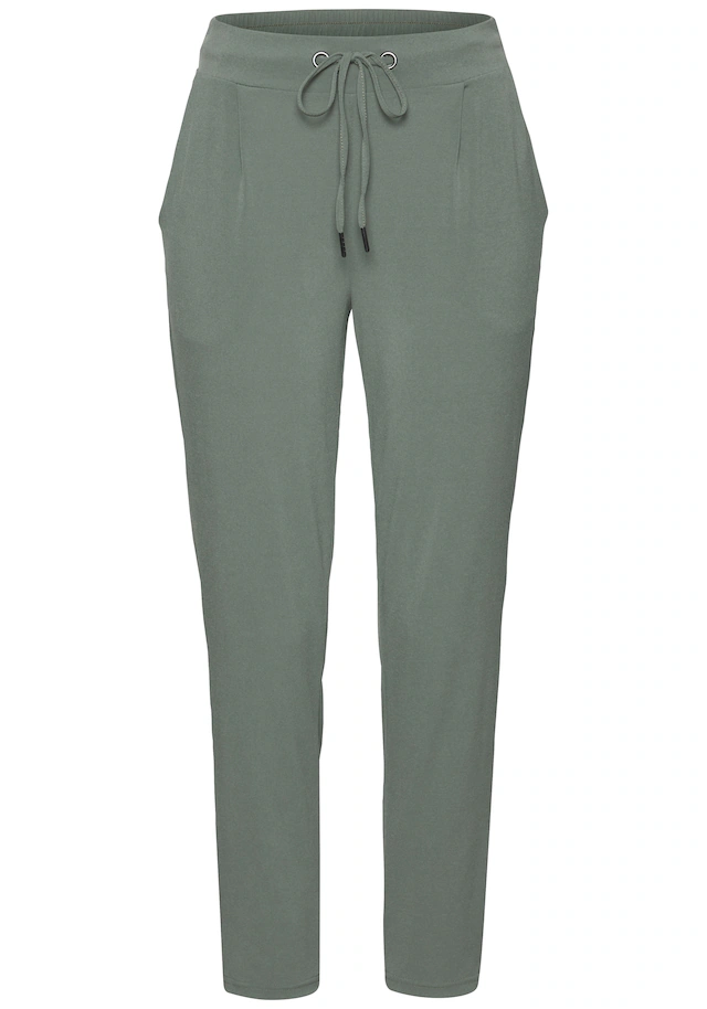 LASCANA Schlupfhose »in bequemer Passform und bügelfreiem Material« aus glatter Jerseyqualität, leichte Sommerhose mit Taschen, bügelfrei