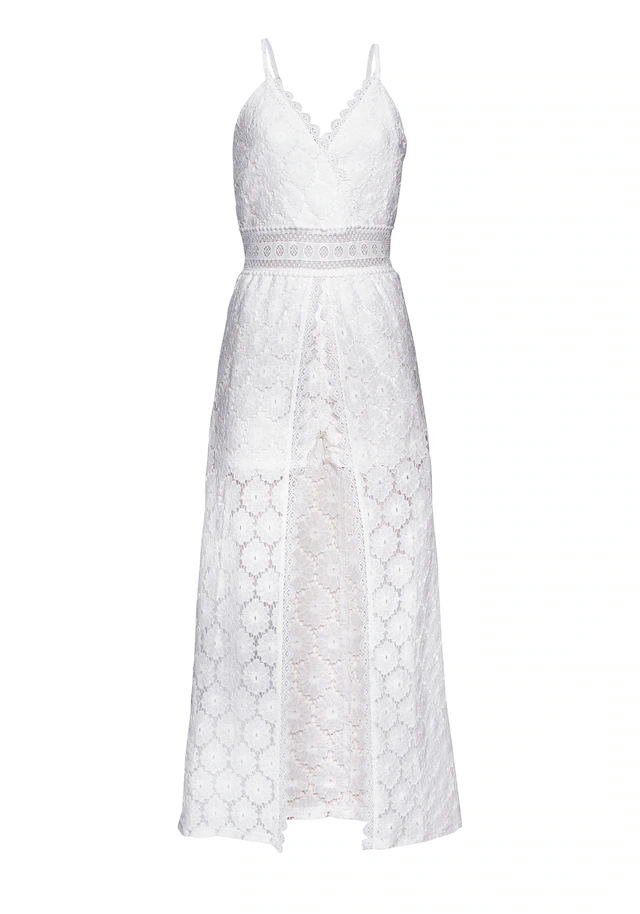 Vivance Spitzenkleid »mit eingenähter Shorts« Festival, Sommerkleid, Strandmode, Partykleid
