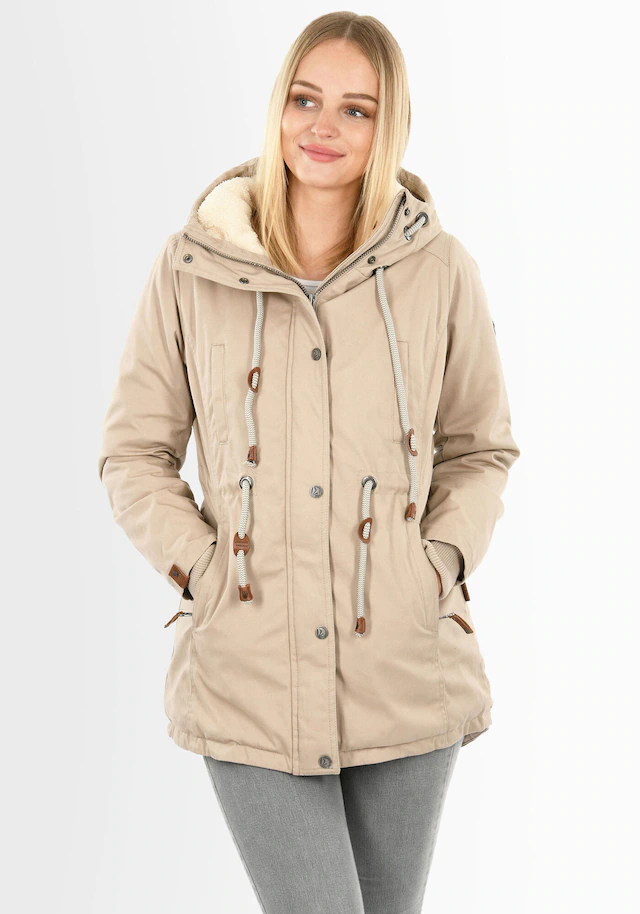 Navahoo Winterjacke »Ireliaa« mit warmen Teddyfell