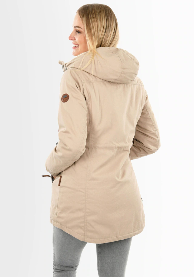 Navahoo Winterjacke »Ireliaa« mit warmen Teddyfell