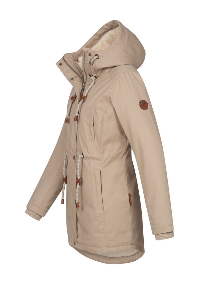 Navahoo Winterjacke »Ireliaa« mit warmen Teddyfell