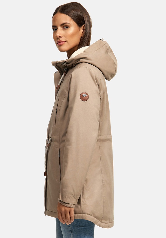 Navahoo Winterjacke »Ireliaa« mit warmen Teddyfell