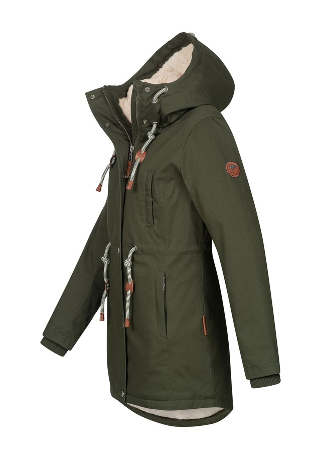 Navahoo Winterjacke »Ireliaa« mit warmen Teddyfell
