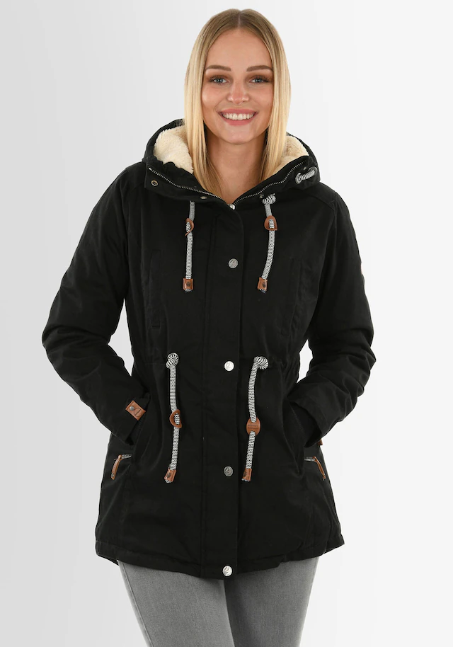 Navahoo Winterjacke »Ireliaa« mit warmen Teddyfell