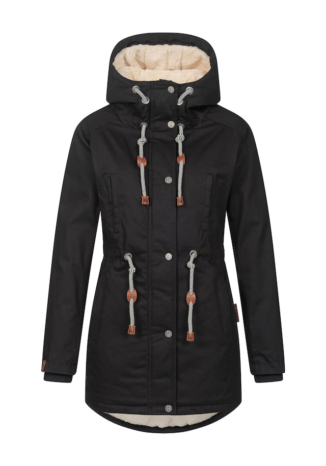 Navahoo Winterjacke »Ireliaa« mit warmen Teddyfell