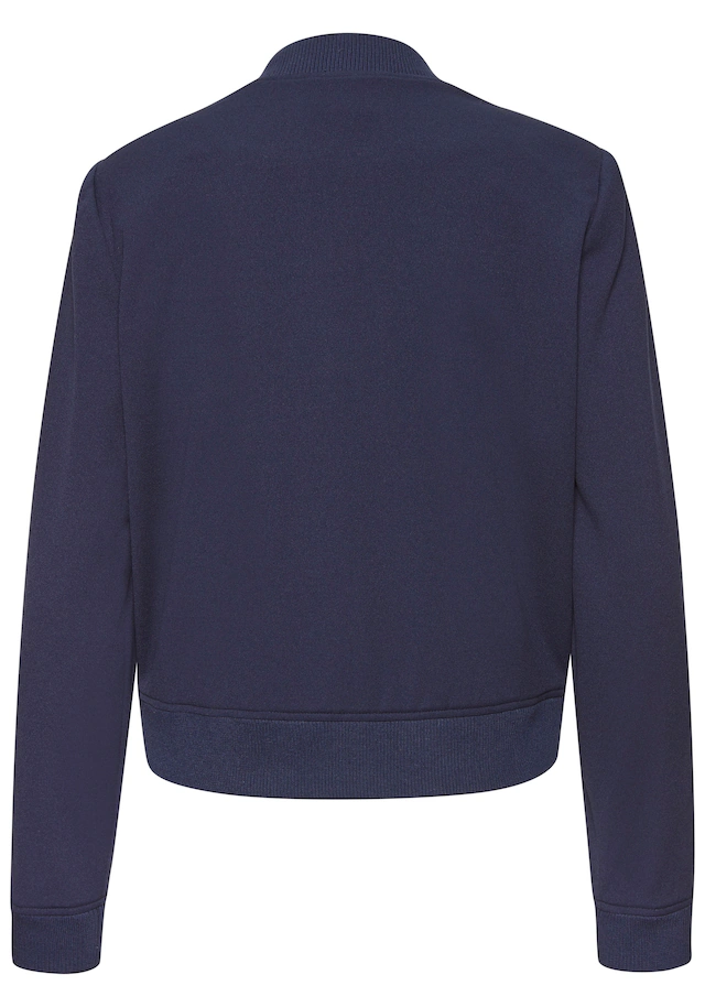 LASCANA Bomberjacke »mit Druckknöpfen und Rippstrickbündchen« leichte Kurzjacke, lässige Übergangsjacke, sportlich-chic