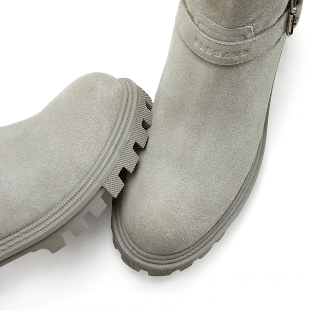 Elbsand Stiefelette »Stiefel, Boots, Bikerboots, Lederstiefelette, Lederboots« aus Leder mit trendigen Zierschnallen