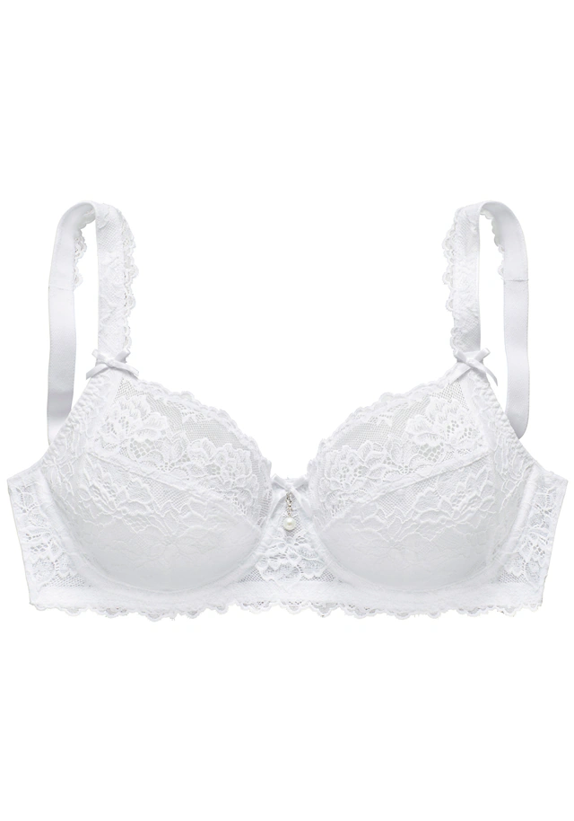LASCANA Bügel-BH », BH mit Bügel, Spitzen-BH, als Dessous-Set kombinierbar« große Größen, sexy Dessous, sexy Unterwäsche Damen