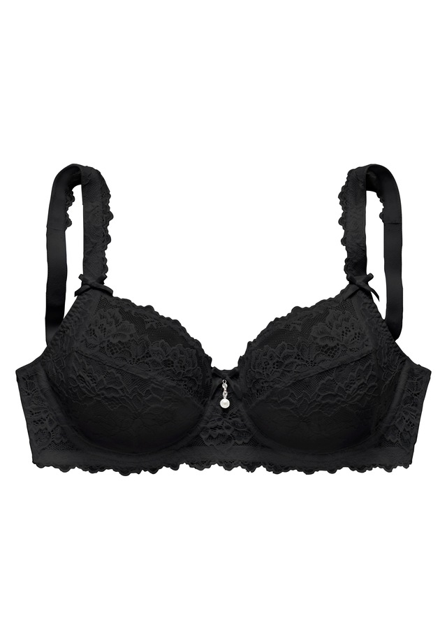 LASCANA Bügel-BH », BH mit Bügel, Spitzen-BH, als Dessous-Set kombinierbar« große Größen, sexy Dessous, sexy Unterwäsche Damen
