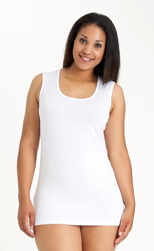 SANDGAARD Longtop »Style Amsterdam« Sommertop in extra langer Form und mit Viskose-Stretch
