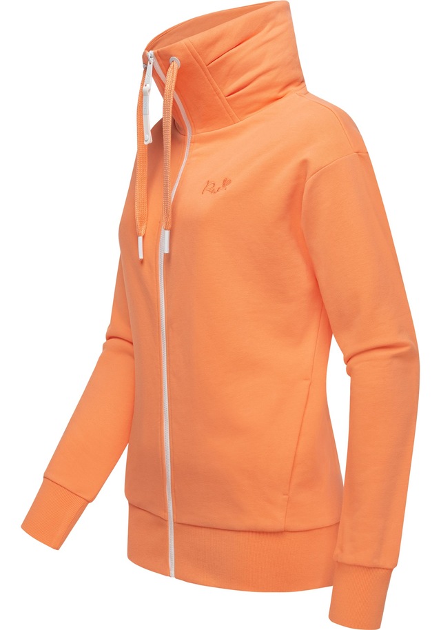 Ragwear Sweatjacke »Shocky« sportliche Damen Zip-Hoodie mit Kordeln