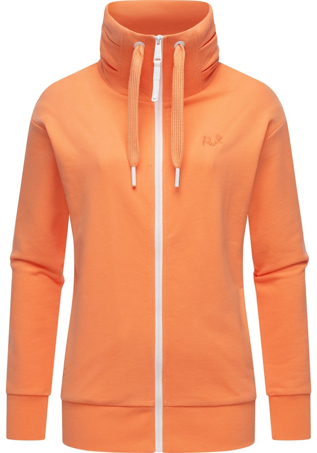 Ragwear Sweatjacke »Shocky« sportliche Damen Zip-Hoodie mit Kordeln