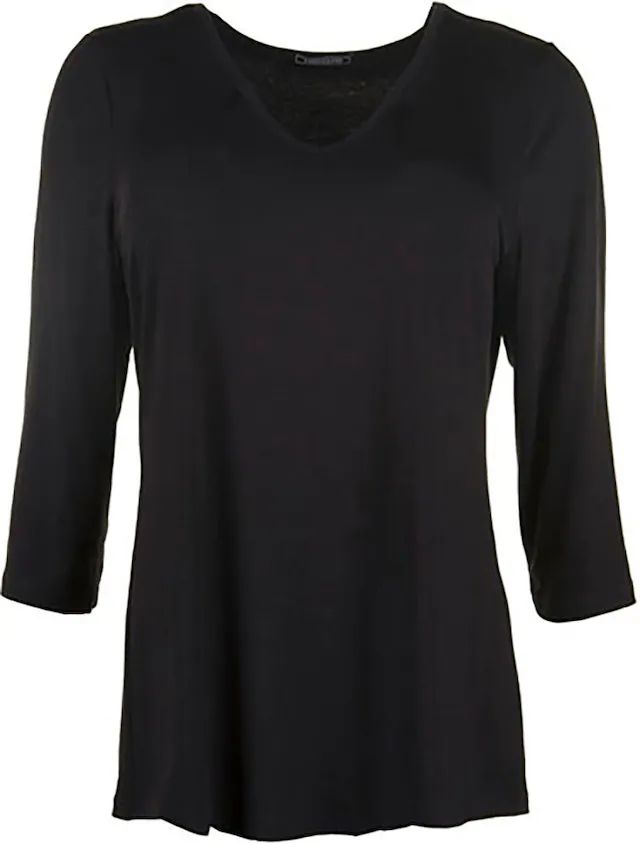 SANDGAARD 3/4-Arm-Shirt mit 3/4-Ärmeln
