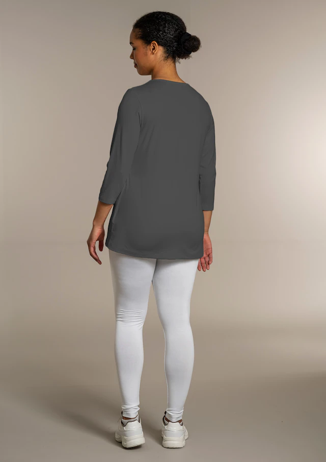 SANDGAARD 3/4-Arm-Shirt mit 3/4-Ärmeln