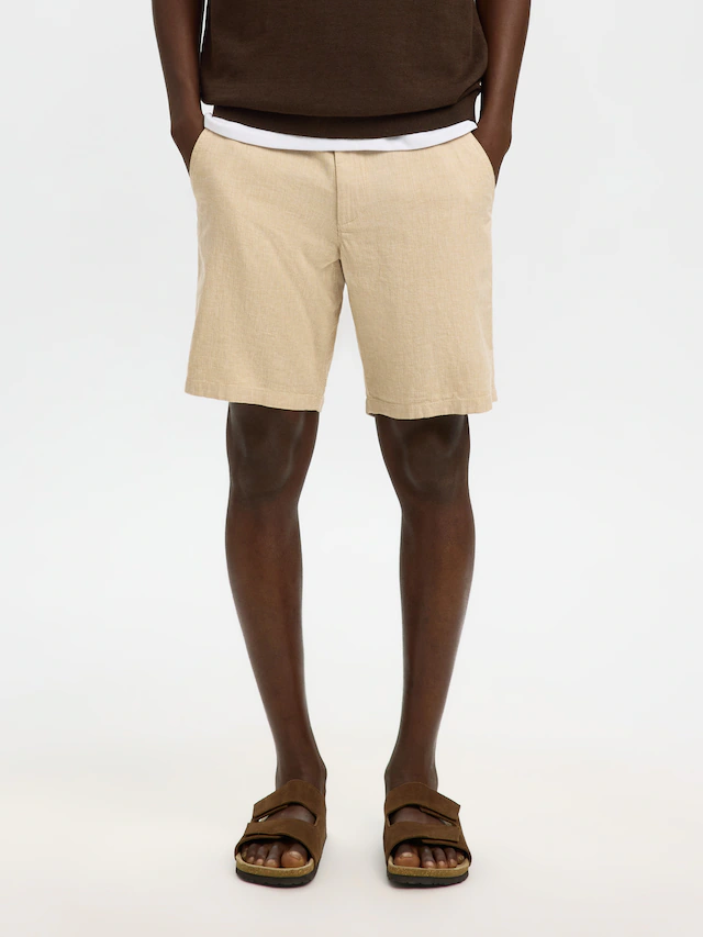 SELECTED Chinoshorts »SLHREGULAR-BRODY SUN SHORTS NOOS« Baumwollmischung, regular fit
