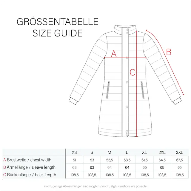 Marikoo Winterjacke »Ayumii« mit hohem Stehkragen
