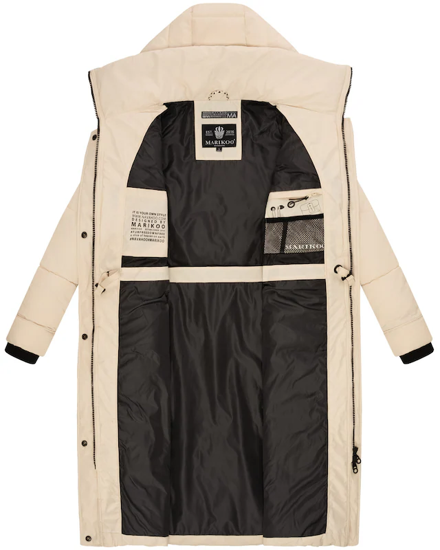 Marikoo Winterjacke »Ayumii« mit hohem Stehkragen