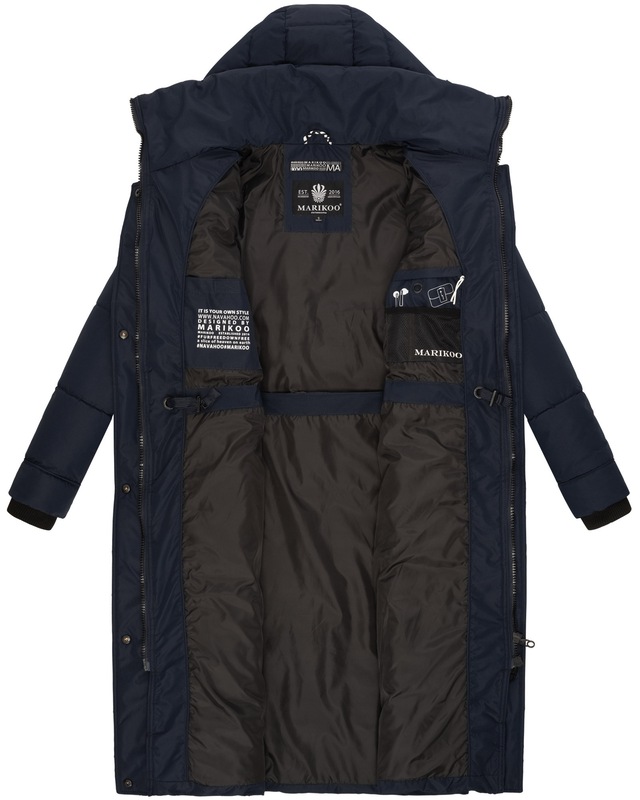 Marikoo Winterjacke »Ayumii« mit hohem Stehkragen