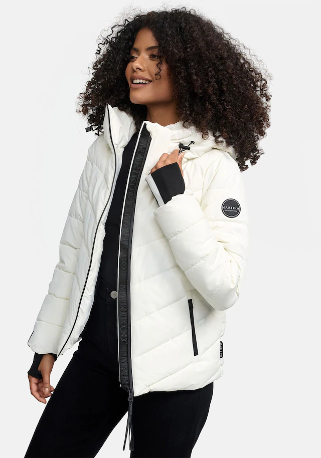 Marikoo Winterjacke »Samuiaa XVI« mit Kapuze