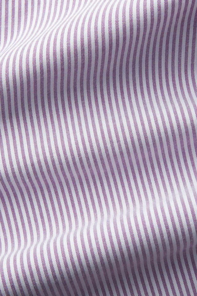 H.I.S Langarmhemd », Streifenhemd langarm mit Button-down-Kragen« Oxfordhemd aus reiner Baumwolle, Regular-fit