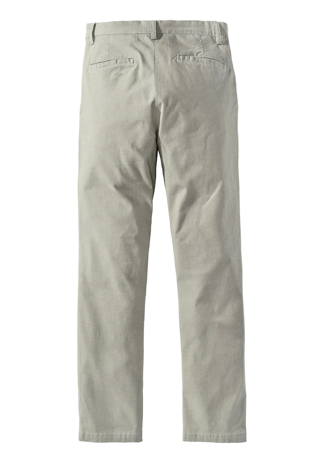 John Devin Chinohose »Regular-fit, lange Oxford Hose« aus elastischer Baumwoll-Qualität, in 3 Längen: 30 & 32 & 34