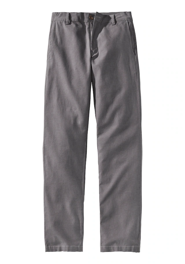John Devin Chinohose »Regular-fit, lange Oxford Hose« aus elastischer Baumwoll-Qualität, in 3 Längen: 30 & 32 & 34